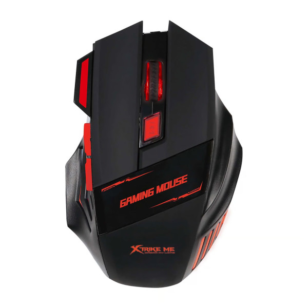 KIT TECLADO + MOUSE GAMING XTRIKE ME 2400 DPI NEGR (I373KITMT803)