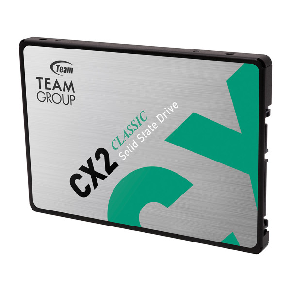 Disco SSD Team Group CX2 2.5in 2TB SATA III 3D TLC Internal Solid State Drive (SSD) (T253X6002T0C101)