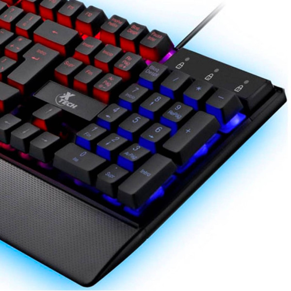 Teclado Gamer Xtech Arminger XTK-510S con Iluminación Led (XTK-510S)