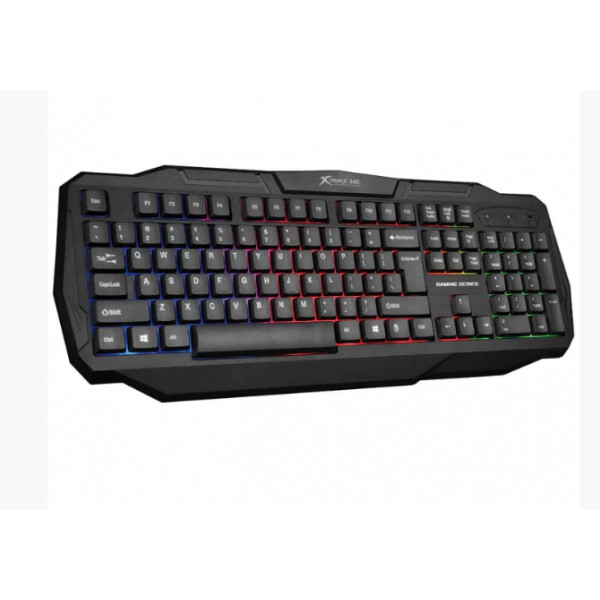 Teclado Gaming Xtrike Me Negro Luces (I373T302N)