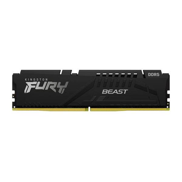 Memoria Ram  Kingston Fury Beast Black de 16GB, Ddr5, 5600Mhz, Cl36, Dimm