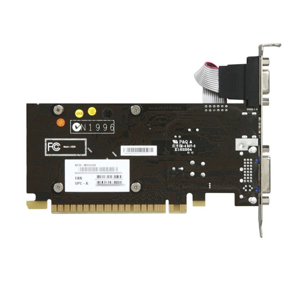 Tarjeta de Video Nvidia Geforce N210 1GB Ddr3 Con Bracket Low Profil (N210-MD1G/D3)
