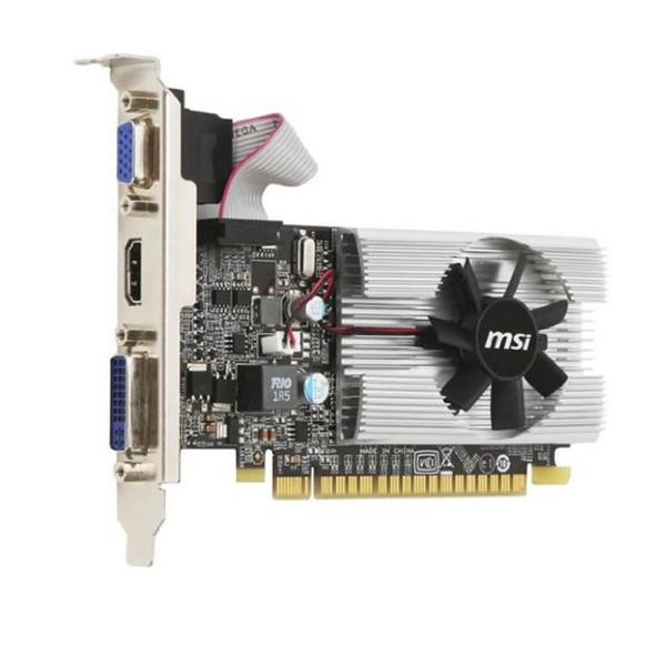 Tarjeta de Video Nvidia Geforce N210 1GB Ddr3 Con Bracket Low Profil (N210-MD1G/D3)